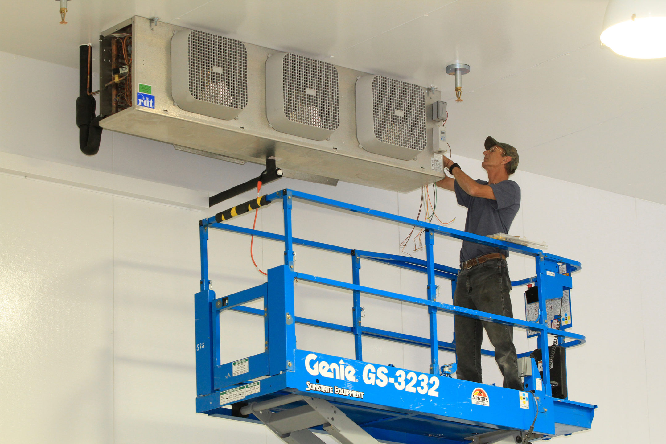 Allen-supply-refrigeration-installation-evaporator